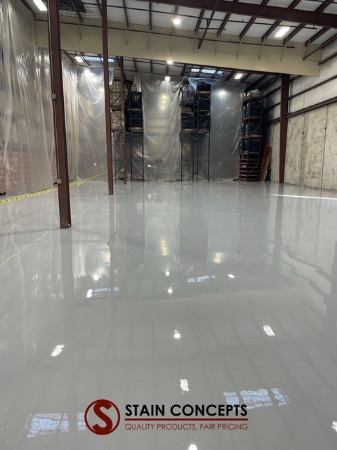 Commercial Concrete Staining for Businesses: Durable, Safe, and Built to Last - Epoxy Flooring